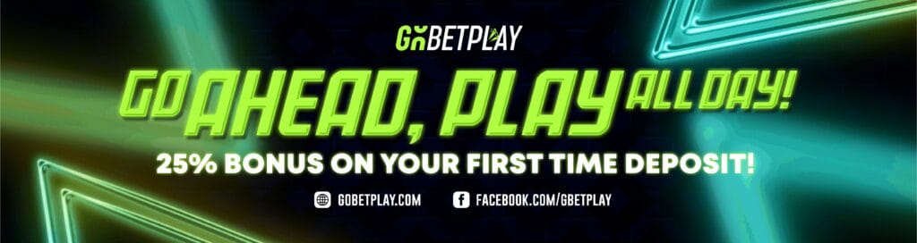 Gobetplay Casino - 25% First Deposit Bonus