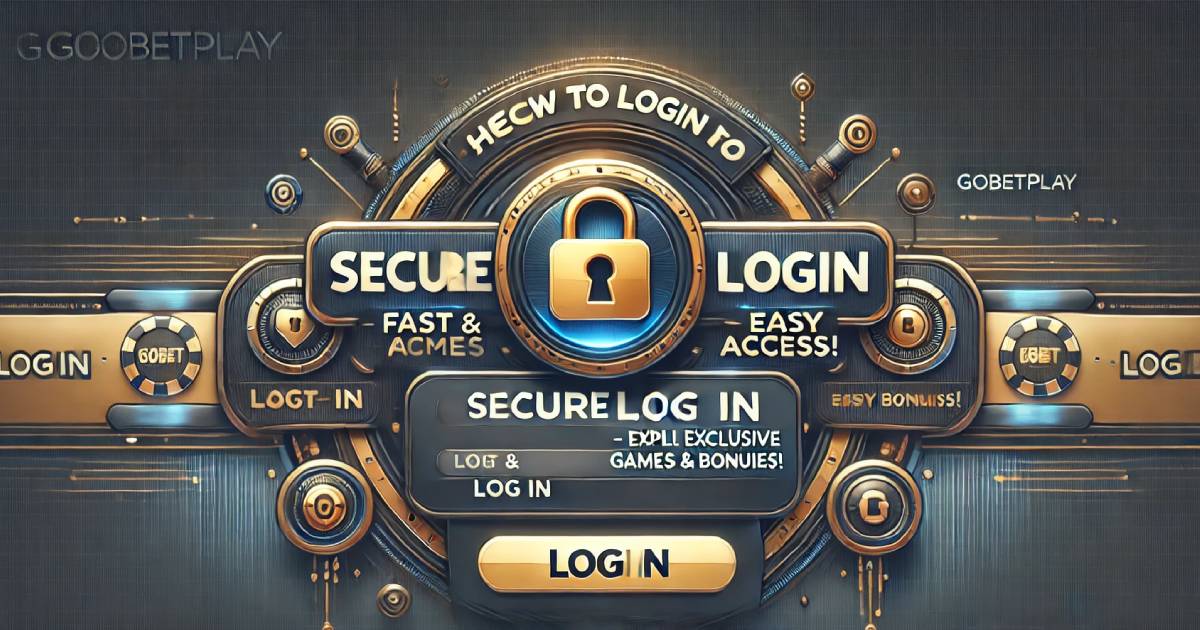 How to Login to Gobetplay